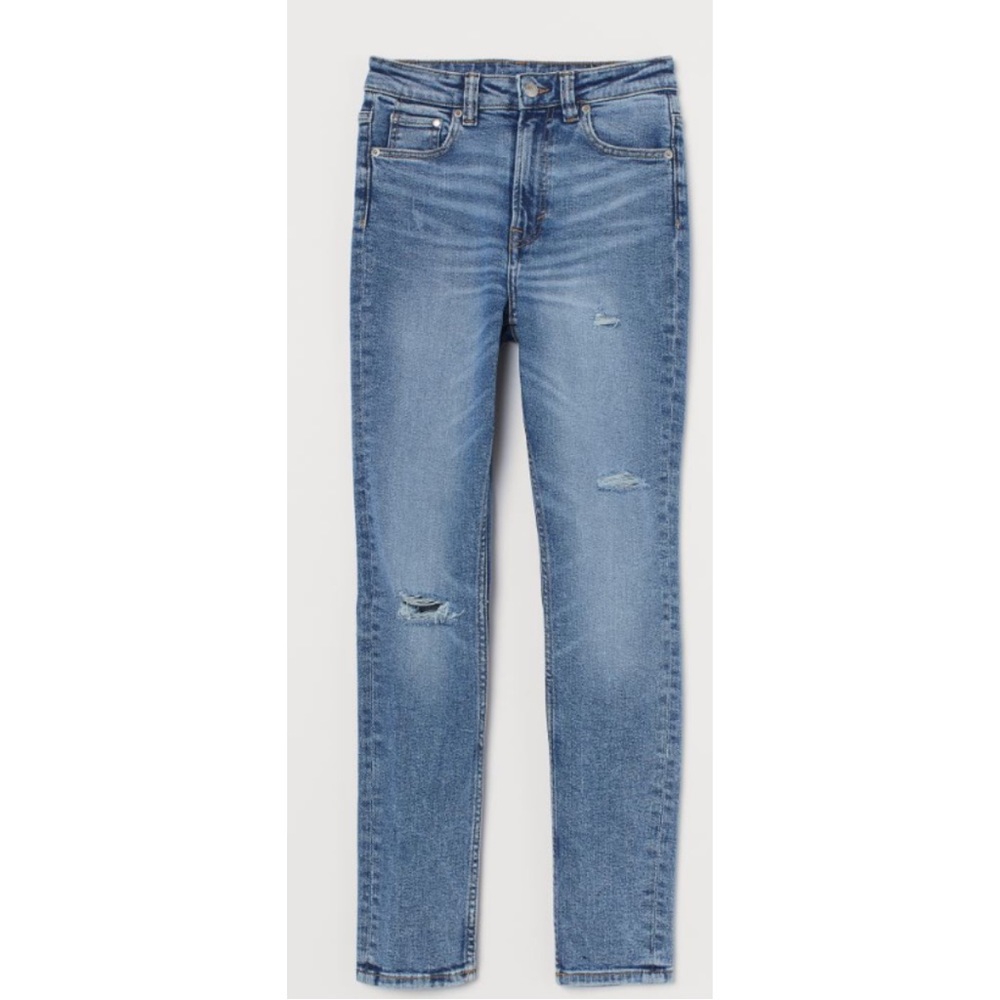 NWT H&M High Waist Vintage Skinny Jean Denim
